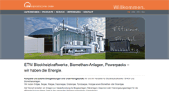 Desktop Screenshot of etw-energie.de